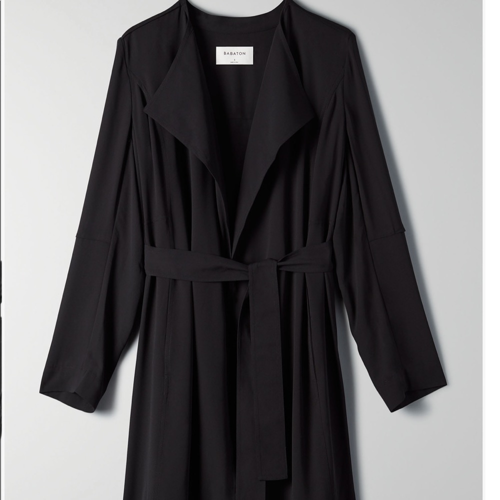Flowy Trench Coat
